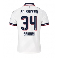 Camiseta Bayern Munich Ismael Saibari #34 Segunda Equipación Replica 2026-27 mangas cortas
